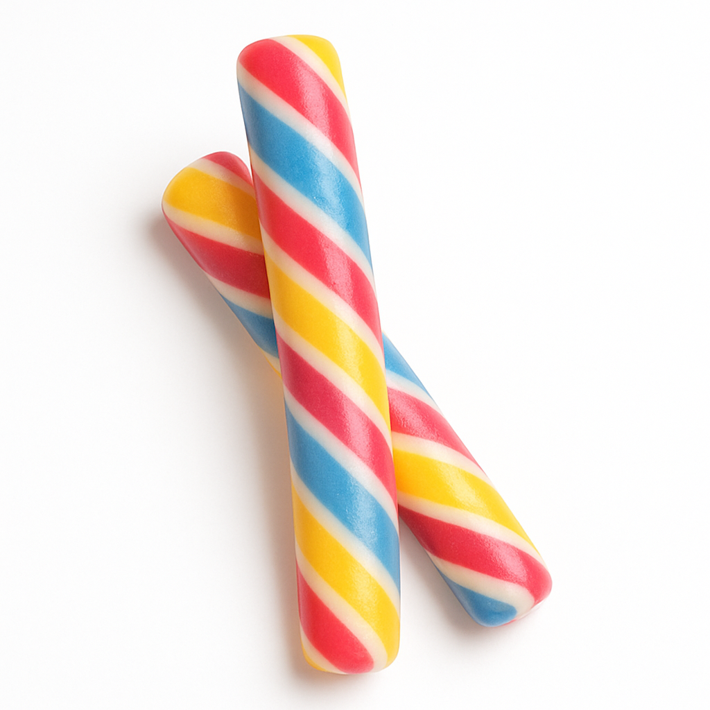 Erdbeere-Zitrone Zuckerstange