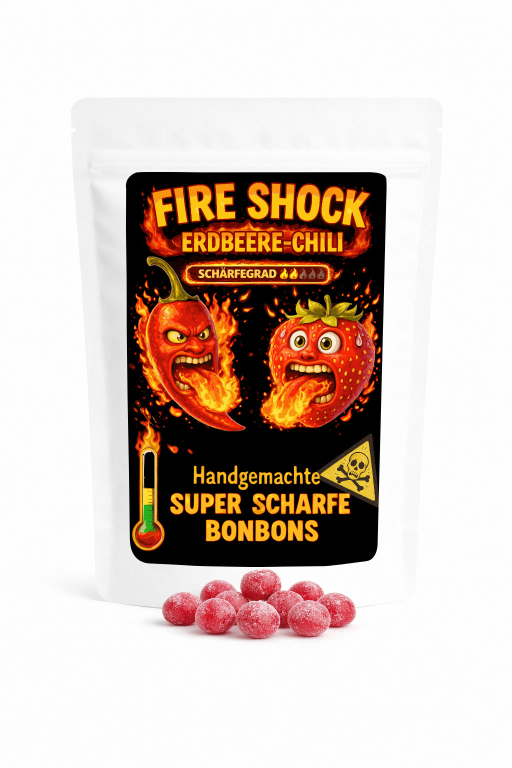 Super scharfe Erdbeere-Chili
